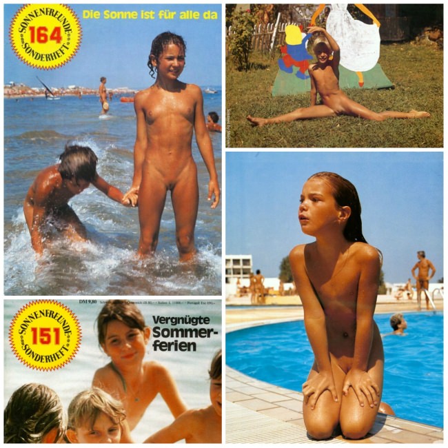 Allemand rétro magazine sur la pratique du nudisme photo  – Sonnen freunde [FKK bilder] [Naturisme France]